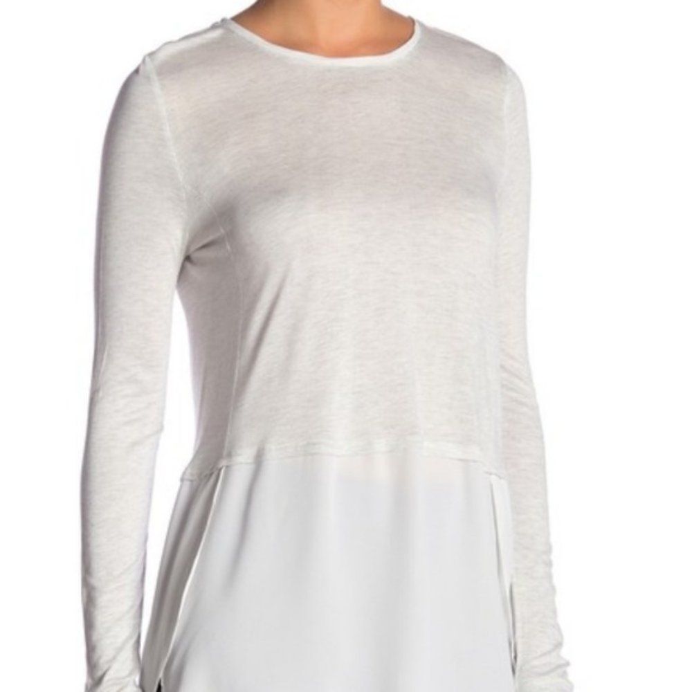 Joe Fresh Twofer Knit long sleeve  Top size XS